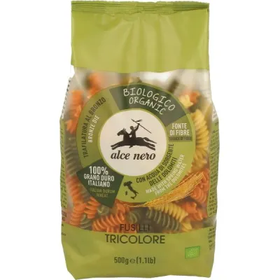 Alce Nero Spirals Tricoloren Durum Wheat Light 500 G