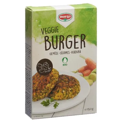 Hamburguesa vegetal morga orgánica KNOSPE 150 g