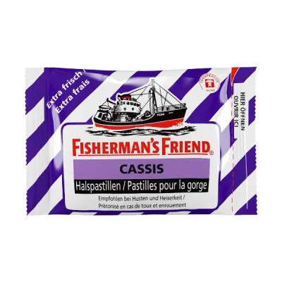 Amigo de pescador pastilles cassis oz btl 25 g