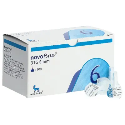 NOVOFINE (PI-APS) Injection Needles 31G 6mm 100 pcs