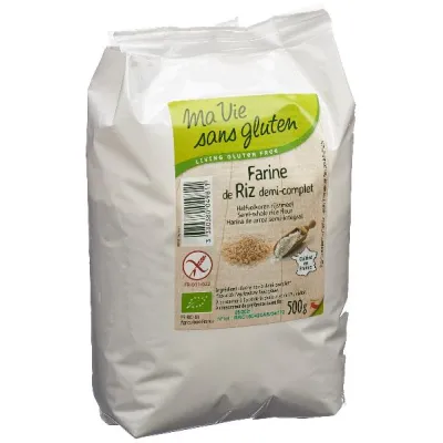 MA VIE S GLUT Half Whole Grain Rice Flour 500 g