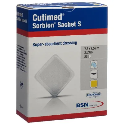 Cutimed Sachet S 7.5x7.5cm 25 PCS