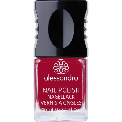 ALESSAN Nail Polish without Verp 906 Red Illusion