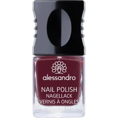 ALESSAN Nail Polish without Verp 905 Rouge Noir