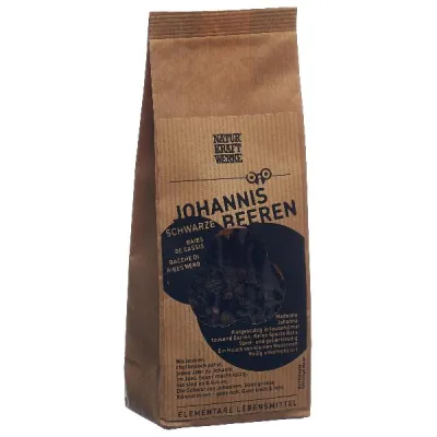 Plantas de energía natural grosellas negras orgánicas 150 g