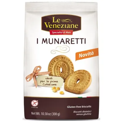 LE VENEZIANE Biscuits Munaretti gluten-free 300 g