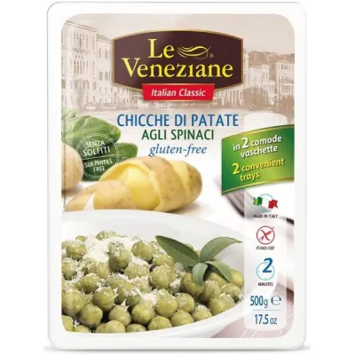 LE VENEZIANE Gnocchi with Spinach Gluten-free 500 g