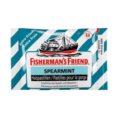 Amigo de pescador Pastilles Spearmint Oz 25 G