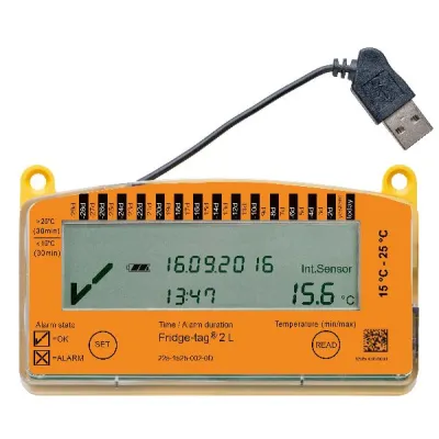 FRIDGE-TAG 2 L 15°C-25°C with Calibration Certificate FR