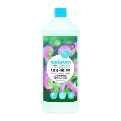 Limpiador de vinagre de sodasan bio fl 1 lt
