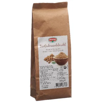 Morga Tierra de harina de almendras Gluten orgánico -Free BTL 300 G