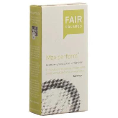 Fairsquared Max wykonuje wegańskie prezerwatywy 10 szt.
