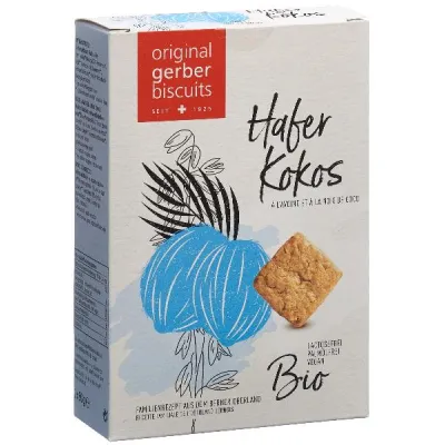 Galletas de coco de avena gerber bio 160 g