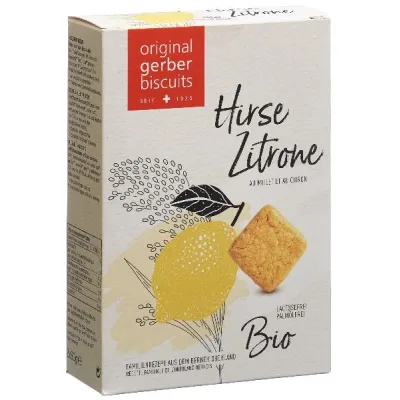 Gerber Millet Lemon Biscuits Bio 160 g