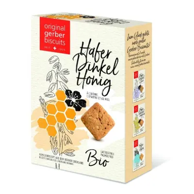 Gerber Hafer Dinkel Biscuits Honey Bio 160 G