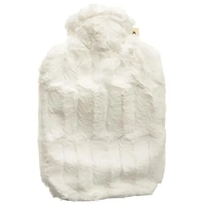 Frog Heat Bottle PVC 1.8L Toard Floral Cover Cream