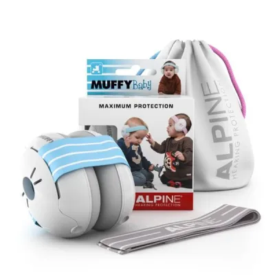 ALPINE MUFFY Baby Capsule Ear Protection Blue