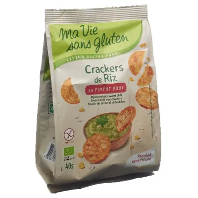 MA VIE S GLUT Rice Crackers Sweet Chilli 40 g