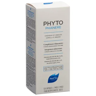 Phyto Phytophanère Complement Aliment Kaps 120 Stk