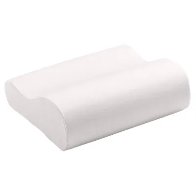 ELSA Travel Neck Pillow 33x9cm Cotton Cover White