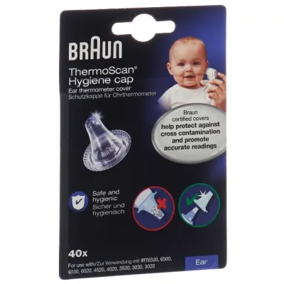 Brown (Pi-Sps) Thermoscan Schutzka LF40eula 40 PCS
