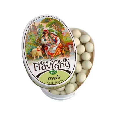 Les Anis de Flavigny Anis Candies Bio Box 50 G