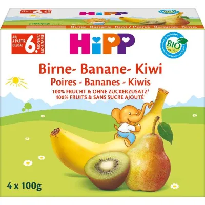 Hipp Fruit Break Pear Banana Kiwi 4 x 100 g