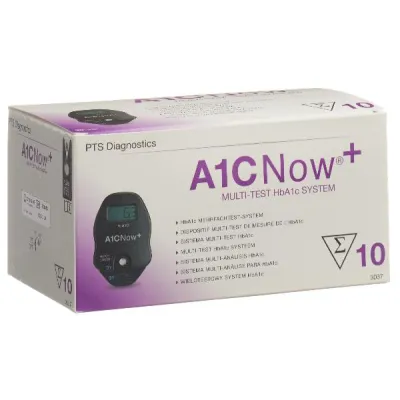 CHECK DIAGNOSTICS A1CNow + HbA1C Analysis 10 pcs