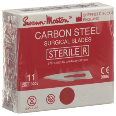 Swann-Morton Skalpellkling Fig.11 Steril 100 PCS