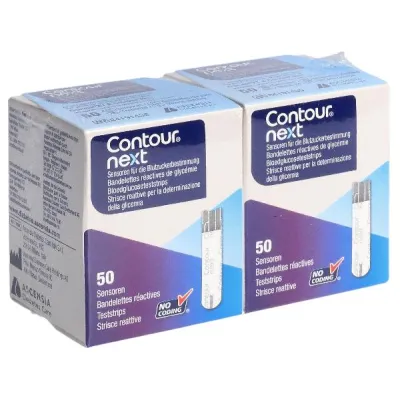 CONTOUR NEXT (PI-APS) Sensors 2 x 50 pcs