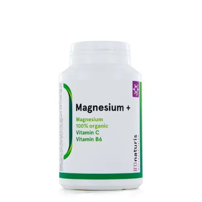 BIONATURIS Magnesium 604mg Capsules +Vit C+B6 120 Pieces