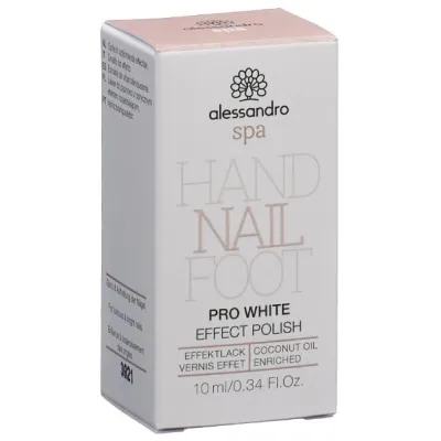 ALESSAN NAIL SPA Pro White Effect Polish 10 ml