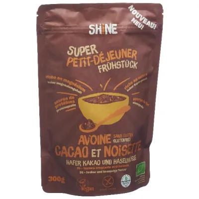 SHINE Oat Breakfast Raw Cocoa Hazelnut 300 g