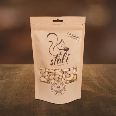 STOLI Cashew Nuts with Sea Salt Bag 370 g