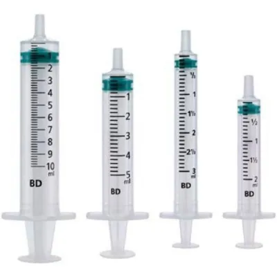 BD Emerald Syringes 2ml with Luer Connection 100 pcs