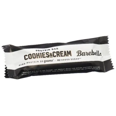 BAREBELLS Protein Bar Cookies Cream 55 g