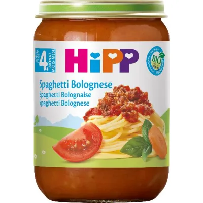Hipp Spaghetti Bolognese Jar 190 g