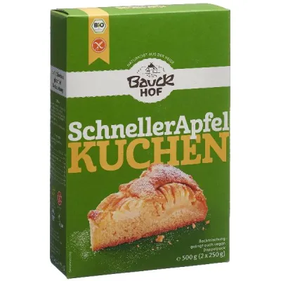 BAUCKHOF Quick Apple Cake Gluten Free 2 x 250 g