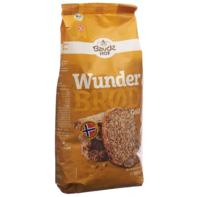 BAUCKHOF Wonder Bread Gold with Turmeric Gluten Free 600 g