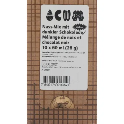 STOLI Nut Mix Promotion Dark Chocolate 10 x 28 g