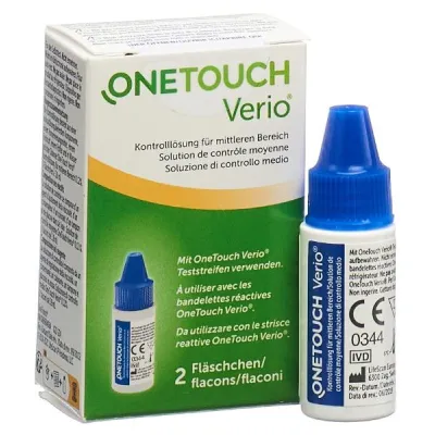ONE TOUCH VERIO Control Solution 2 x 3.8 ml