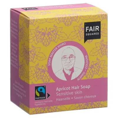 FAIR SQUARED Hair Soap Apricot Sens Skin 2 x 80 g