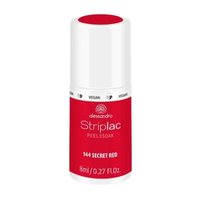 ALESSAN Striplac 2.0 Peel or Soak Secret Red