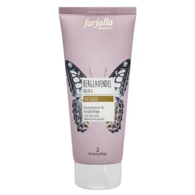 FARFALLA Shower Gel Mountain Lavender Relax 200 ml