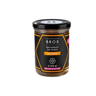 BROX Chicken Bone Broth Glass 370 ml
