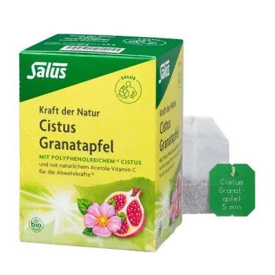 Herbata salus cistus granate organiczne torby 15 szt.