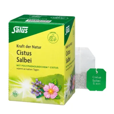 Herbata salus cistus szałwia Organiczne torby 15 szt.