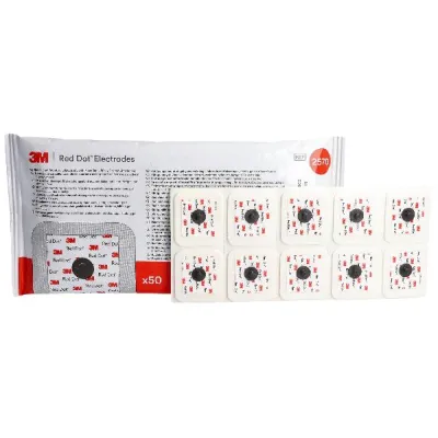 3M RED DOT EKG Universal X-ray Electrodes 50 pcs