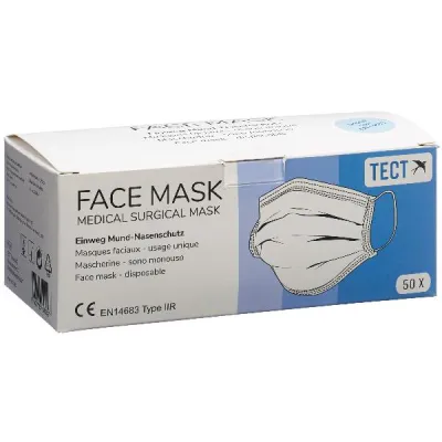 TECT Type IIR Face Mask 50 pcs