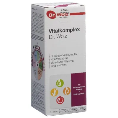 DR. WOLZ Vital Complex Glass Bottle 500 ml